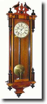C.1890, German, 1-weight Wall Regulator Clock — Antique Clocks Price Guide