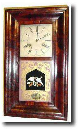 C.1850, Chauncey Jerome, New Haven, OG clock — Antique Clocks Price Guide