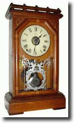 C.1885, Seth Thomas "OMAHA" City Series Mantel Clock — Antique Clocks Price Guide