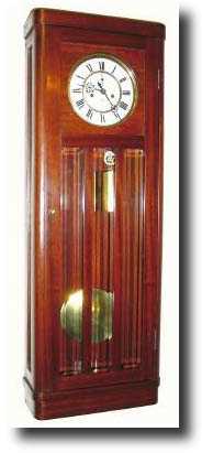 Mixed lot: C.1910, Gustav Becker 2-weight movement Wall Clock — Antique Clocks Price Guide