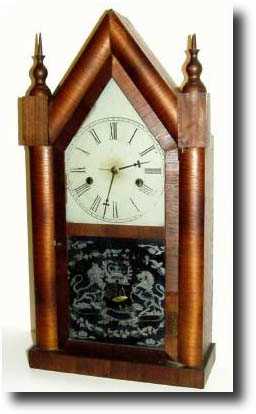 C.1870, E.N. Welch, 30-hour Steeple Clock — Antique Clocks Price Guide
