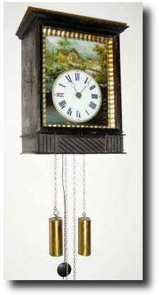 C.1900, German, Picture Frame clock — Antique Clocks Price Guide