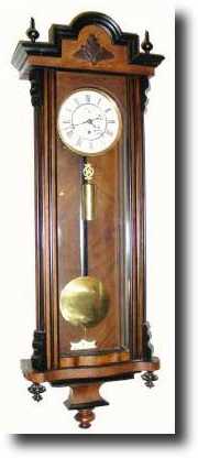 C.1880, German, "Vienna Regulator", — Antique Clocks Price Guide