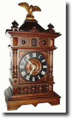 C.1920, An interesting fusee Shelf Cuckoo clock — Antique Clocks Price Guide