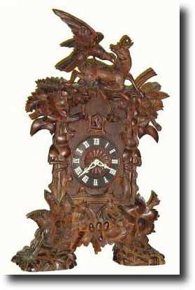 C.1910, Very Large Shelf Cuckoo Clock — Antique Clocks Price Guide