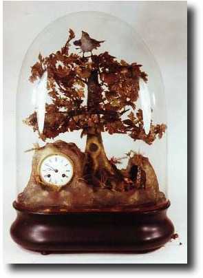 C.1890, French, Musical Bird Automaton and clock. — Antique Clocks Price Guide