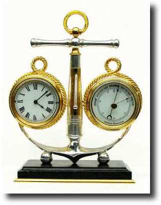 C.1880, French, Industrial Series, Marine theme desk clock — Antique Clocks Price Guide