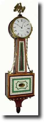 C.1984, E. Howard and Co., Boston Re-issue Presentation banjo clock — Antique Clocks Price Guide