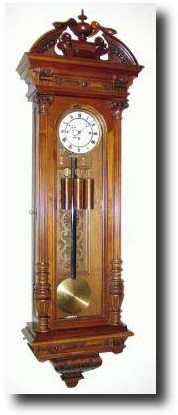 C.1890, Austrian, 3-Weight Grand Sonnerie wall regulator, Alt Deutsch, — Antique Clocks Price Guide