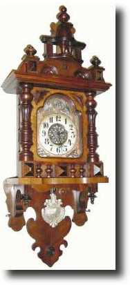 C.1915, German, Junghans, Berlin style free swinger, — Antique Clocks Price Guide