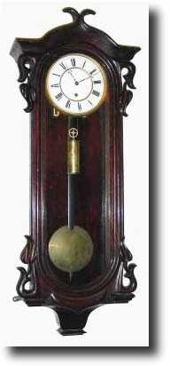 C.1870, German, Lenzkirch 1-weight wall regulator No. 83, — Antique Clocks Price Guide