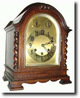 C.1900, German, Gustav Becker, Westminster Chime bracket clock — Antique Clocks Price Guide