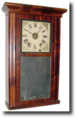 C.1845, Daniel Pratt, Reading, Mass Mantel Clock — Antique Clocks Price Guide