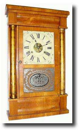 C.1855, Seth Thomas, 30 Hour Gilt Column Mantel Clock — Antique Clocks Price Guide