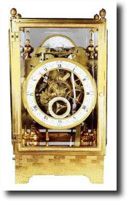 C.1840, Austrian 5-Glass mantel regulator, — Antique Clocks Price Guide