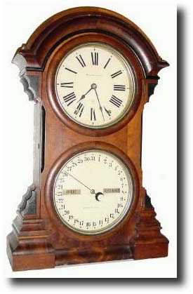C.1886, Seth Thomas Clock Co., Thomaston, Conn., Parlor Calendar No. 4 — Antique Clocks Price Guide
