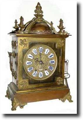 C.1890, French, for Bailey, Banks and Biddle, all bronze mantel clock, — Antique Clocks Price Guide