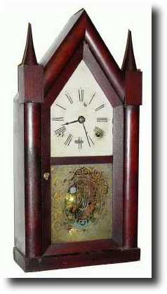 C.1850, Brewster and Ingraham, 30 Hour full size steeple clock — Antique Clocks Price Guide