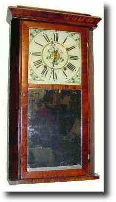 C.1842 (dated), Wells Forbes, Bristol, NH, shelf clock — Antique Clocks Price Guide