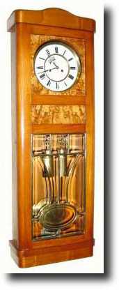Mixed lot: C.1885, Austrian 2-weight regulator movement, wall clock — Antique Clocks Price Guide