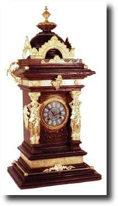 Mixed lot: C. 1890, German Oak mantel case clock — Antique Clocks Price Guide