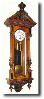 C.1875, German, Gustav Becker, 2-weight wall regulator, — Antique Clocks Price Guide