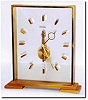 C.1960, Swiss, Le Coultre, "Baguette' clock in very good original condition.