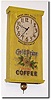 C.1920, American 8-Day Advertising Clock for "Gold Prize Coffee', with restorations.