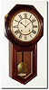 C.1910, Ansonia "Regulator A', long drop school clock in walnut, with restorations.