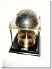 C.1979 (dated brochure), as new, "World Clock', as designed by the Royal Geographic Society, and distributed in the US by Franklin Mint