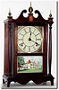 C.1930, Seth Thomas "Kingsbury' Pillar and Scroll, half size, in outstanding original condition, with good dial, Mt. Vernon tablet, and label on bottom.