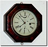 C.1860, A Marine Lever Timepiece in a rosewood octagonal case.