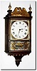 C.1930, Waltham, Catalog No. 1470, 8-Day, miniature wall clock.