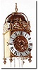 17th Century, English Lantern Clock, with restorations.