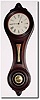 C.1890, E. Howard and Co., "Regulator No. 9' Figure 8, walnut wall clock in very good to excellent original condition.