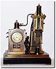 C.1880, French, the "Forgeman' Time and Strike mystery clock, from the French Industry series.