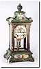 C.1914, Ansonia "Crystal Regulator No.3' in dark green with violet and white flowers.