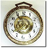 C.1900, Tiffany and Co., Makers, NY, a very unusual cast and hand finished ship"s bell clock in a large round case with handle.
