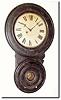 C.1900, Somers Clock Co, 304 Broadway, N.Y., a figure 8 clock that never had any advertising on it.