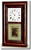 C.1850, Smith and Goodrich, Miniature Fusee shelf clock.