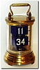 C.1905, Ansonia "The Plato Clock', Design Number 1, dirty but sound and complete.