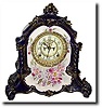 C.1902, Ansonia Royal Bonn "LaVerdon", Porcelain china clock