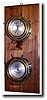 C.1938, Seth Thomas, Ship's Strike Clock and Barometer set.