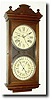 C.1880, Jerome and Co., New Haven, REGISTER Hanging Calendar clock