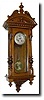 C.1905, Swiss, Japy Freres walnut cased wall regulator.