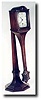C.1920, Ansonia "Mahogany Swing No. 2"