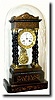 C.1875, French, 4-Column Empire mantel clock,