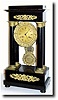 C.1875, French, 4-Column Empire mantel clock