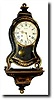 C.1915, Swiss, Le Castel Clock Co., St. Aubin, reproduction of a classic 18th C. Neuchatel clock