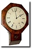 C.1850, Chauncey Jerome, New Haven, Conn, 8-day Fusee drop octagon,